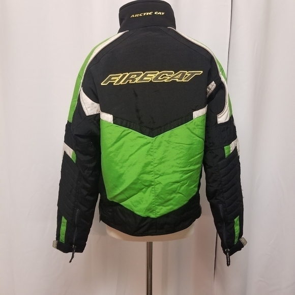 Arctic Cat Arcticwear Snowmobile Jacket Spellout Wearable Liner Size Woman's M - Picture 8 of 12